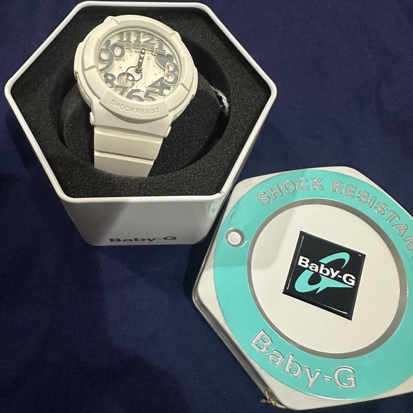 Baby-G White Shock Resistant Watch - Picture 1 of 3